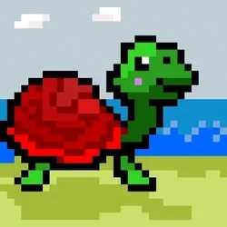 #006 Red Yellow Green Blue Turtle