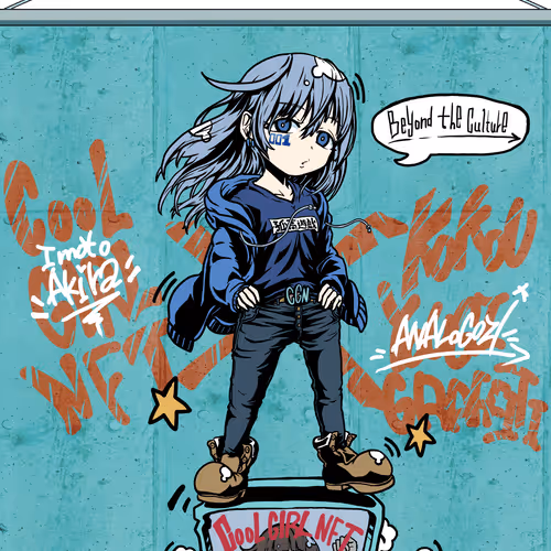 2 cool タペストリー風