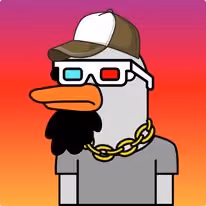 Lazy Human Duck #2 - 3D Movie Duck