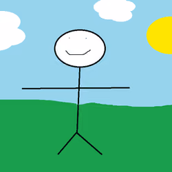Happy Stick Man