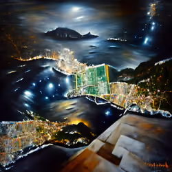 Amazing Rio de Janeiro (if Monet could Painted it)