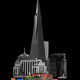 San Fancisco Collection 1f - Transamerica Pyramid and Alcatraz Island
