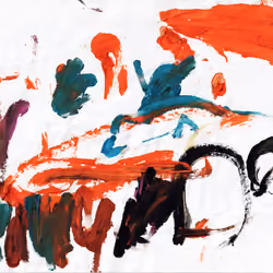 Painting #23 by 1-year-old Mia Mai