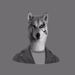 Moody Terminator Shiba NFT #10
