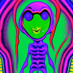 Trippy Dope Aliens #22