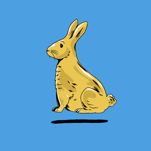 Gold Bunny (April Drop)
