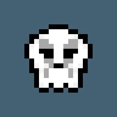 Kawaii SKULL #5829