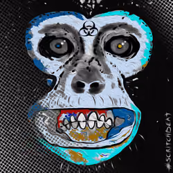 "Miss Marburg 2 ☣‎" [rewD-Oil Paint ***Limited Collector's Edition***] #065/100
