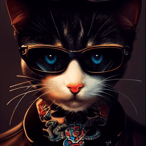 YAKUZA CAT NEKO MAFIA No.511 "Jessie Pluto"