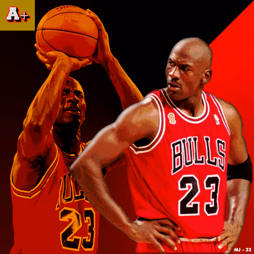 Michael Jordan A+
