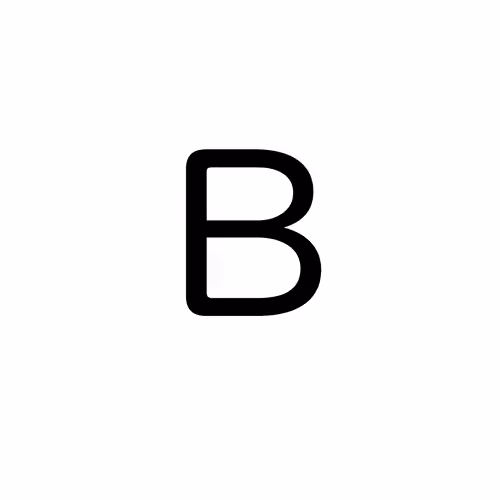 B