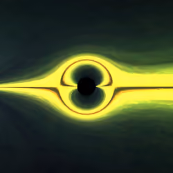 Black Holes Dance #ddbb44