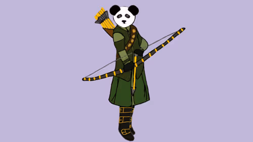 PANDA THE ARCHER