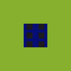 Dice no. 6 Green