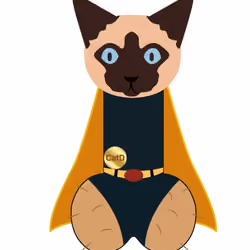 COCKy Cat -Napoleon Cat SuperHero
