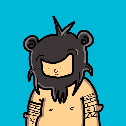 ROYAL SAD PEOPLE CLUB - #RSPC - #019 - UGA BUGA BLACK BEAR