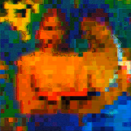 Pixels #761_ART Series. Rethinking Paul Gauguin Two Tahitian Women