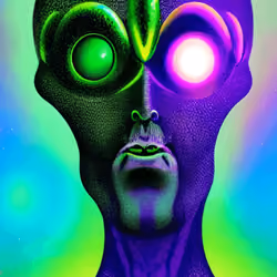 Trippy Dope Aliens #23
