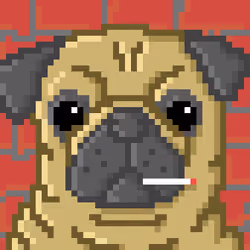 CryptoPunks Pug Fan Art