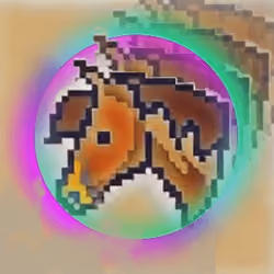 Pixel Animal Horse #S3