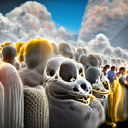 Queue To Heaven's Gates
