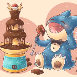 Munchlax & Chocolate Fountain