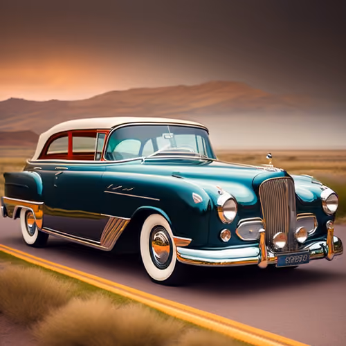 old luxury car 09