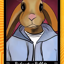 Quincy 006 Fluffle Card