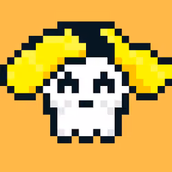 Kawaii SKULL #3248