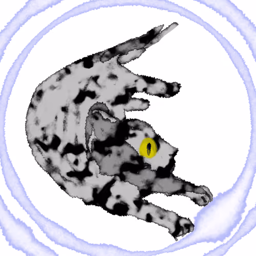 にじみねこはつかれました
