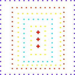 Red crosses