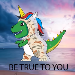 Be True 2 You Trexicorn 012