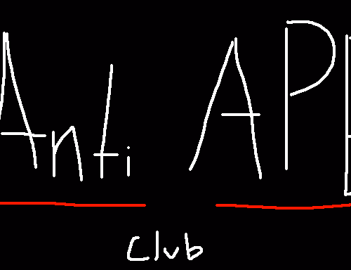 Custome Anti APE club.ban