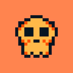 Kawaii SKULL #2618