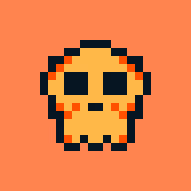 Kawaii SKULL #2618