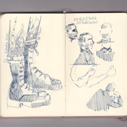 #38 Flame and trade in threats Sketchbook Aug/Nov 2022