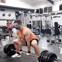 Sumo dealift PR, 215kg, 3-8-21