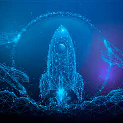 Agency Rockets ART ORIGINAL
