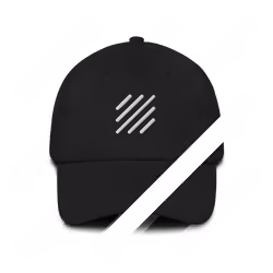 Black Deca Dad Hat