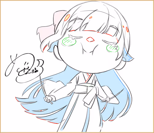 Little Odango girl_GENGA⑫