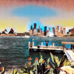 Iconic Sydney Opera house