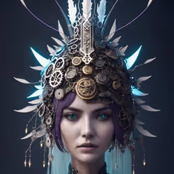 AIIMAGE NFT FEMTRIBAL-01 002