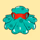 Cute Dumbo Octopus #1009