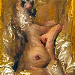 AI Generated Nude Portrait # 23
