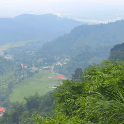 Small village surrounded by Mountains - 0003