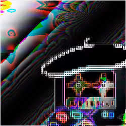 #128  Prof.Dr.h.c._Oracula_paints_lazily_inside_the_mudhole