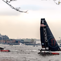 LVMH Americas Cup. Americas Oracle racer team