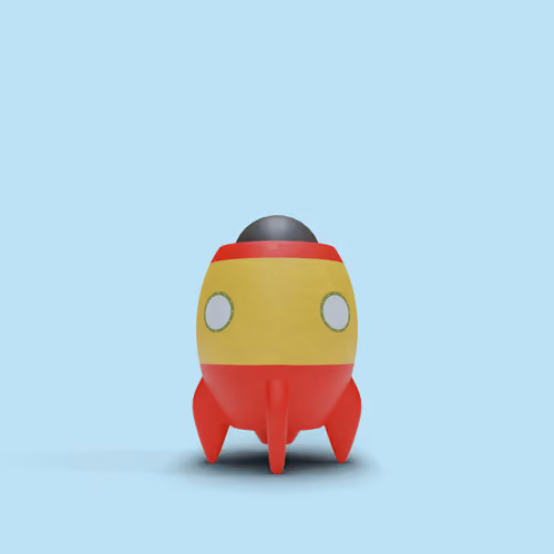 Plop Ploooop Toy Rocket