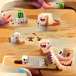 Tiny Happy Monsters - roll the dice
