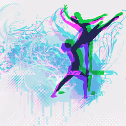 Cosmic psycho dance.  psycho dance #7